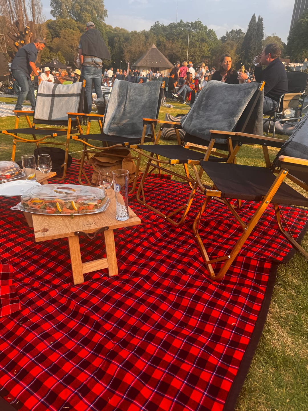 Customer photo review of Portable Folding Chair (Large)