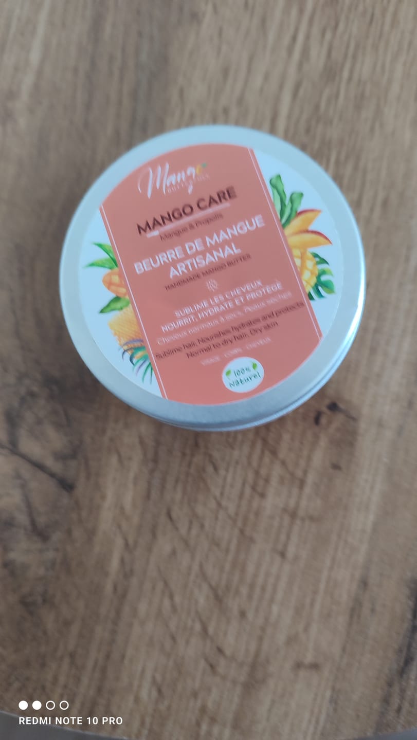 Customer photo review of Beurre de mangue artisanal CARE