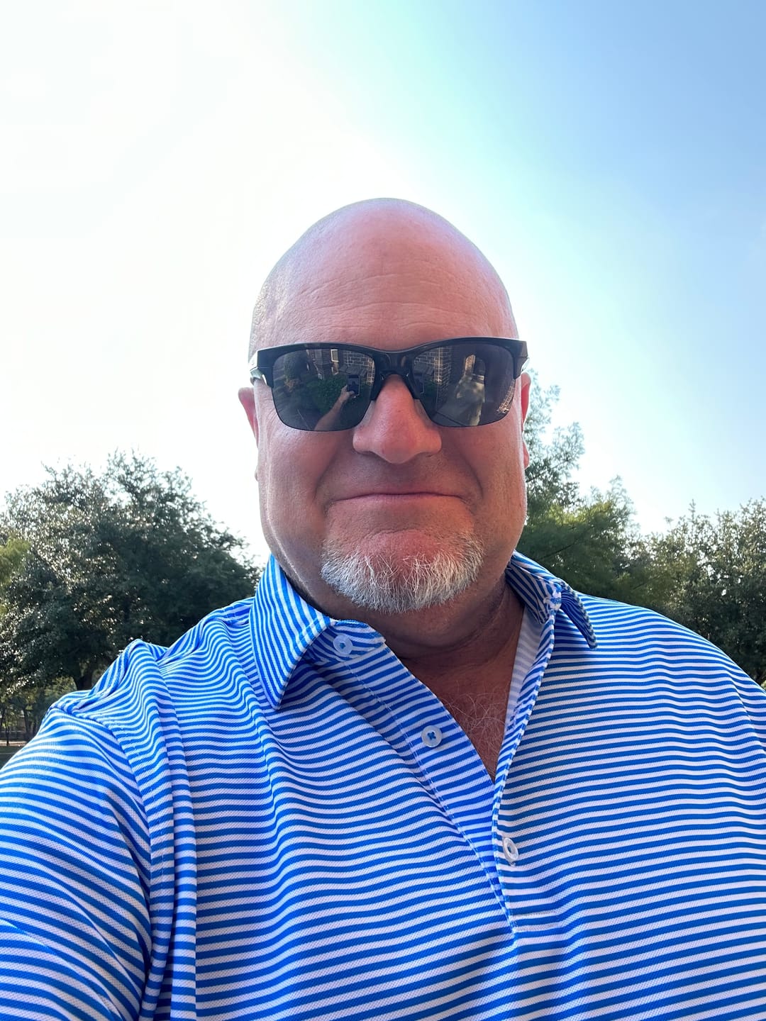 Customer photo review of Pique Stretch Polo