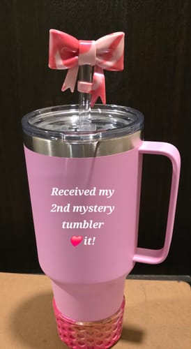 Customer photo review of Mystery Tumbler