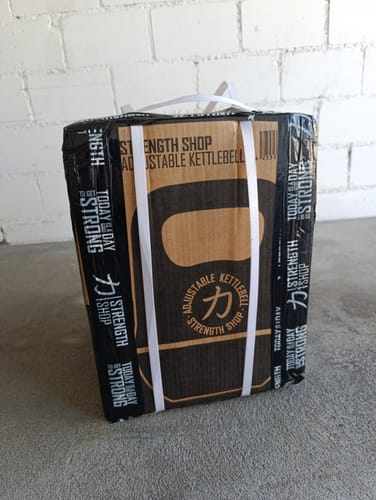 Customer photo review of Adjustable Kettlebell 12kg-32kg, Competition Style