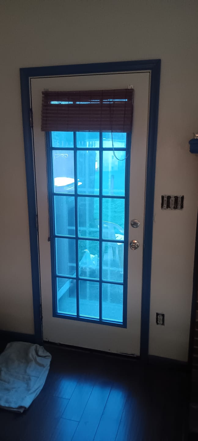 Customer photo review of Full Lite Frame Kit with 15 Grids