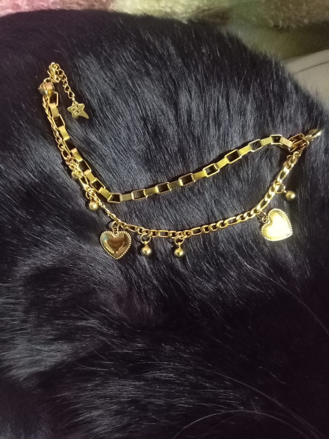 Customer photo review of Pulsera de Corazón