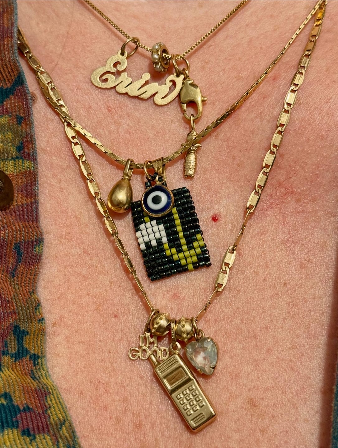 Customer photo review of 10K Spiky Spacer Bead