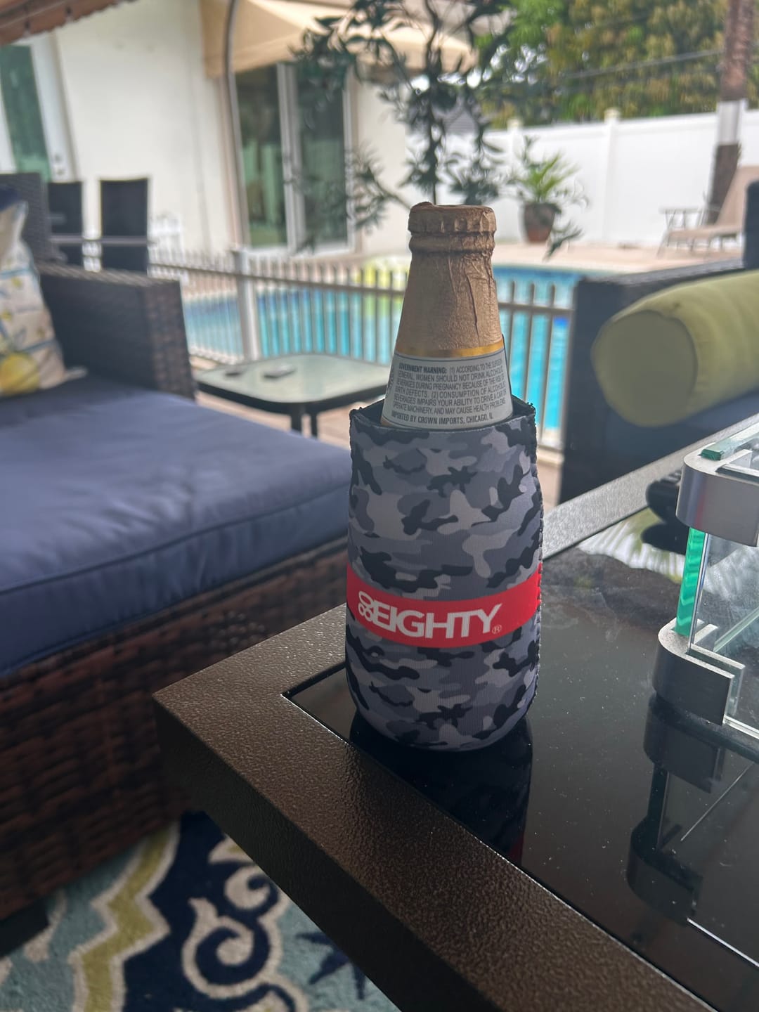 Customer photo review of 80Eighty® Camo Slim Koozie