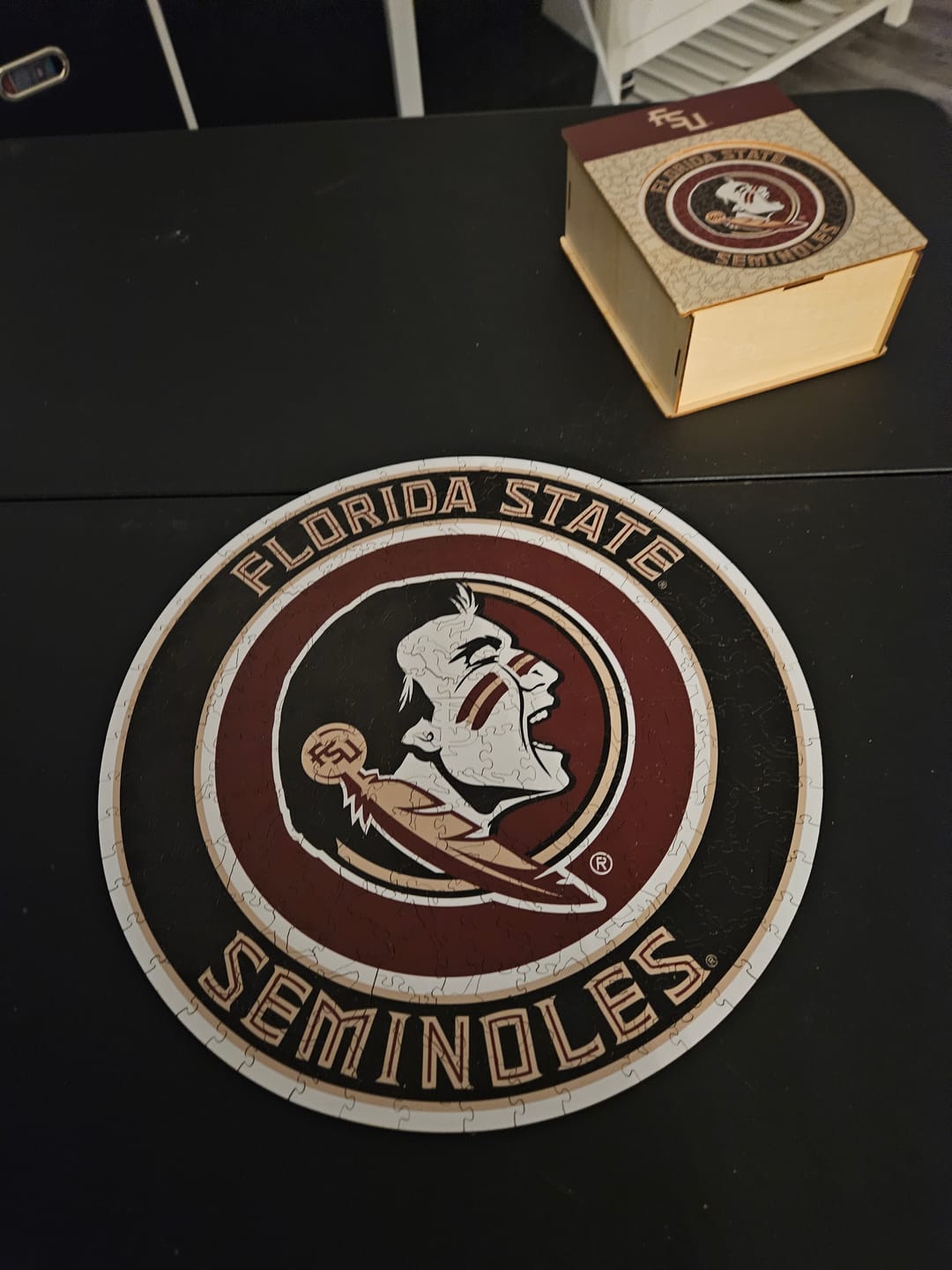 Customer photo review of Florida State University - Wooden Puzzle