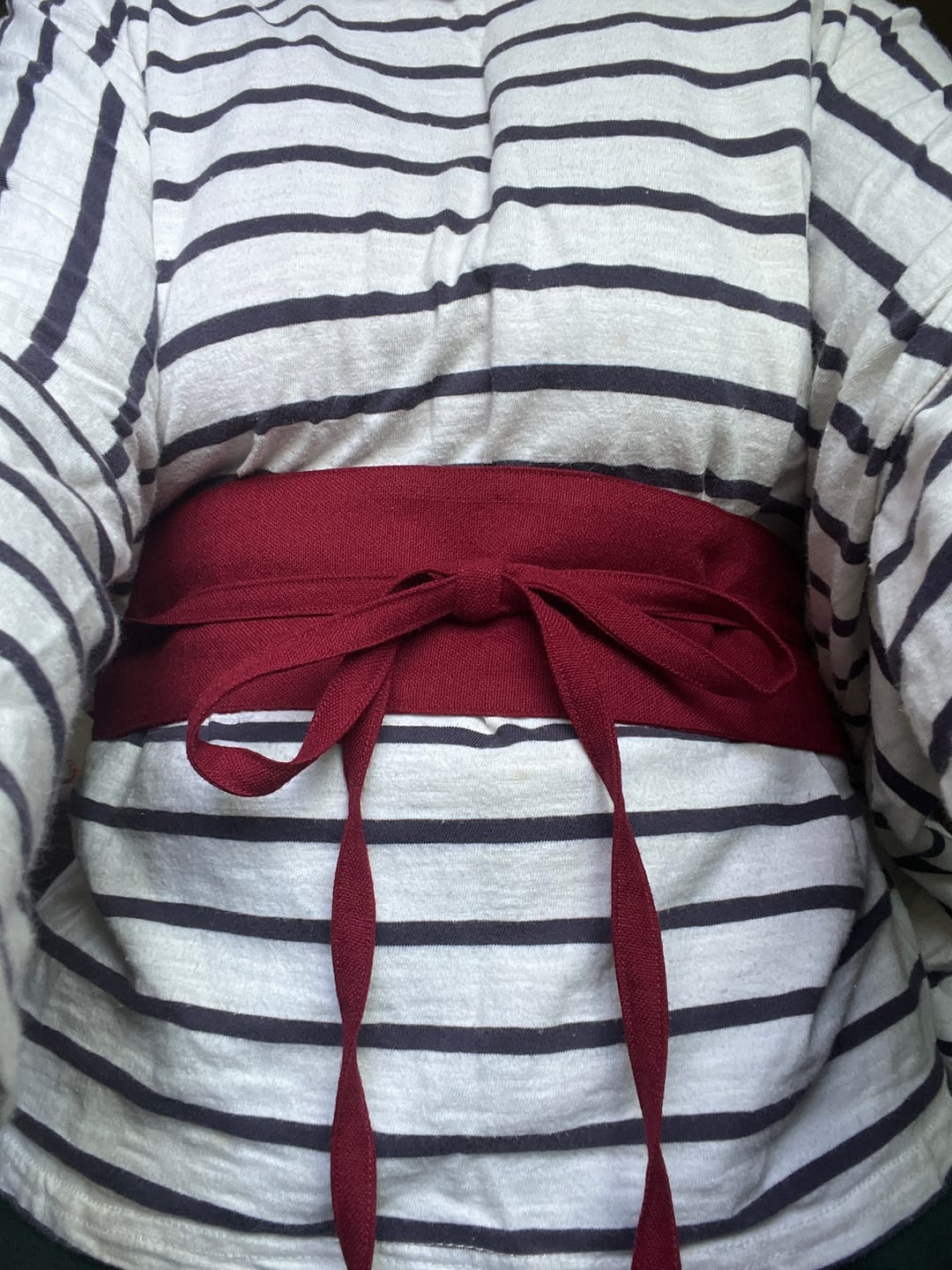 Customer photo review of NEW! Wool Obi Wrap Belt