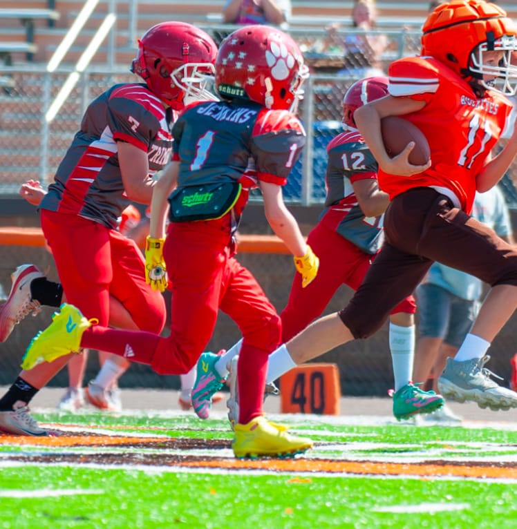Customer photo review of SpongeBob Football Gloves - VPS5 By Phenom Elite