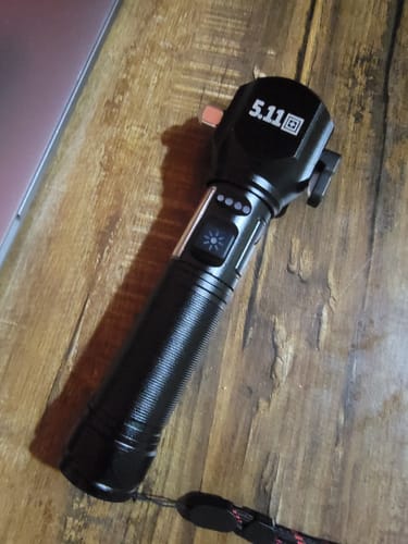 Customer photo review of 5.11 Emergency Flashlight - 1km Range - USA Lot