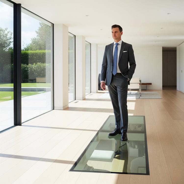Customer photo review of Walk-on Glass 1000×1000mm