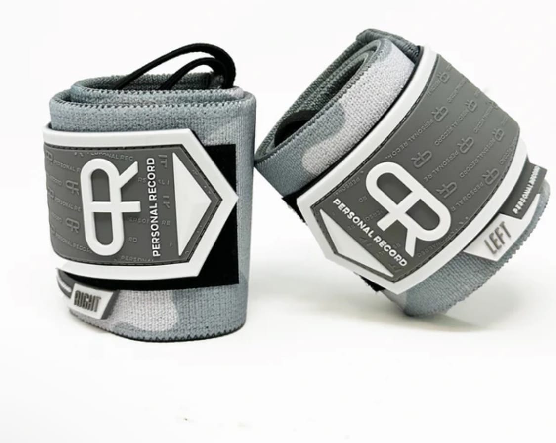 Customer photo review of PR Heavy Duty Premium Wrist Wraps - Snow Camo