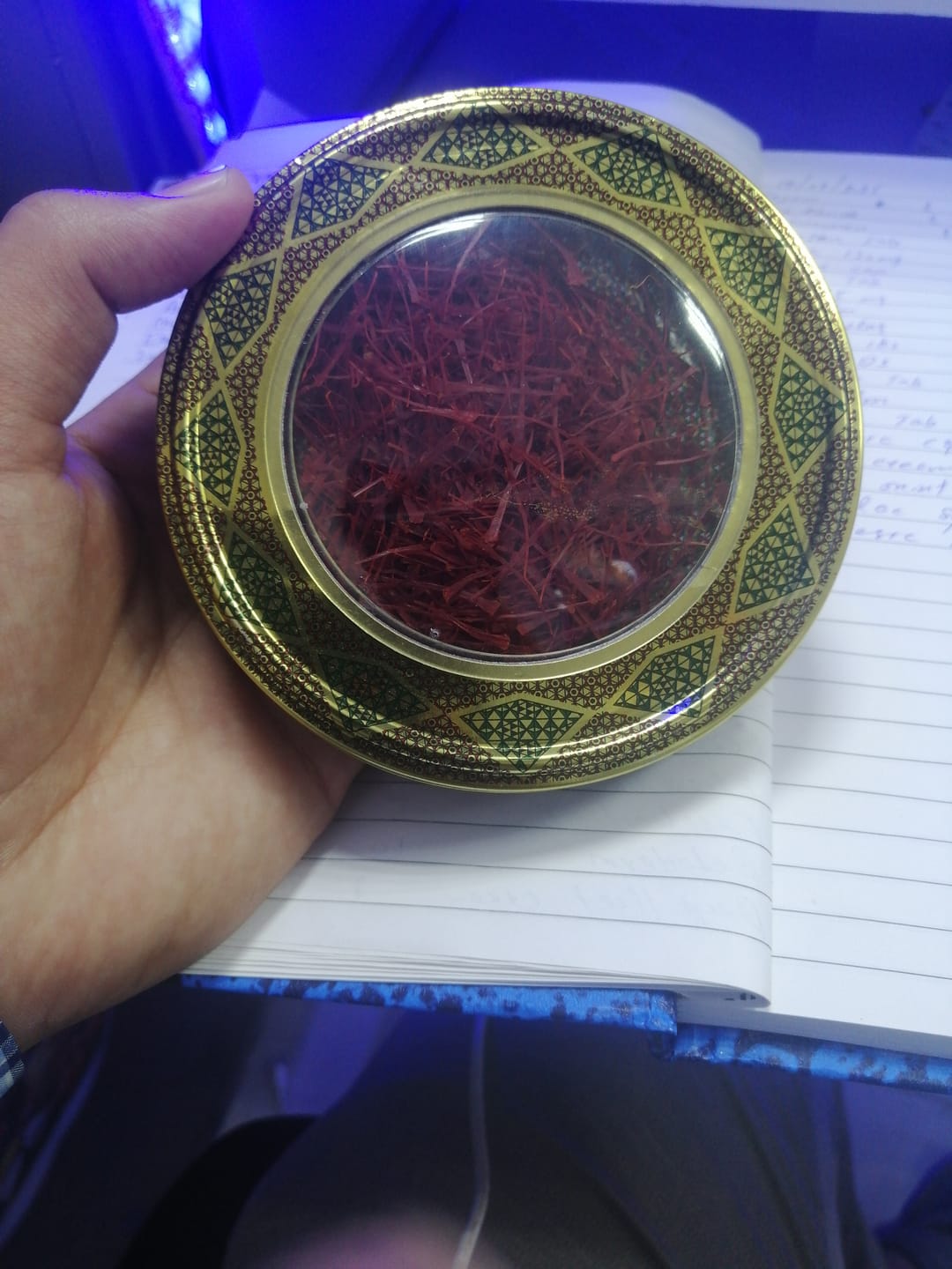 Customer photo review of Royal Luxury Saffron