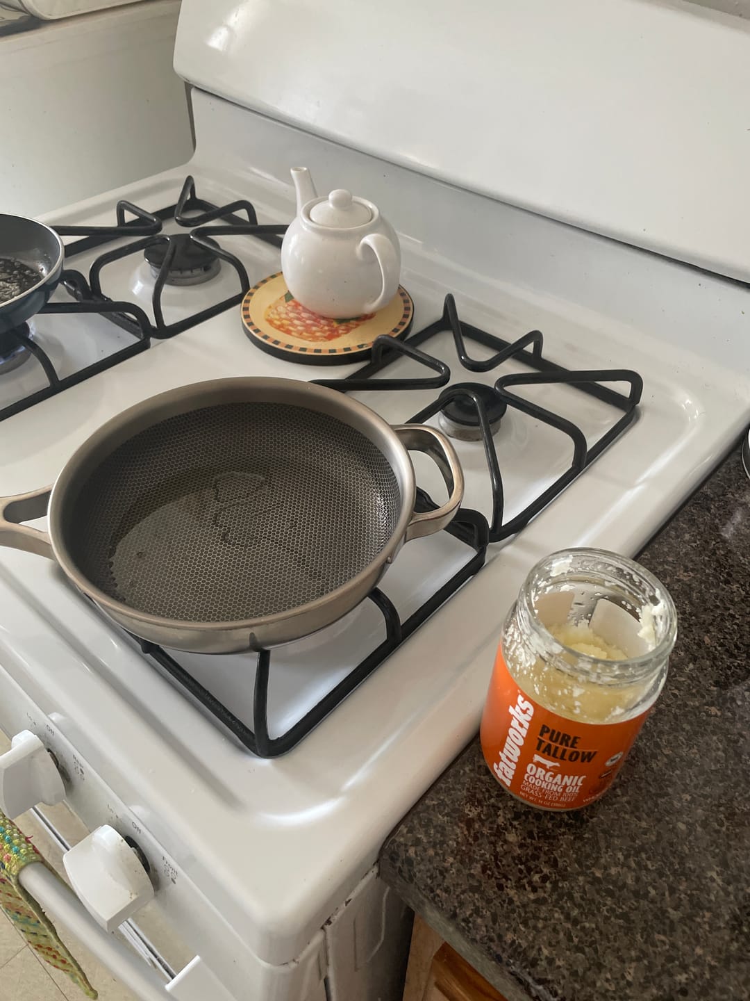 Customer photo review of Organic Grass Fed Beef Tallow (14 oz)
