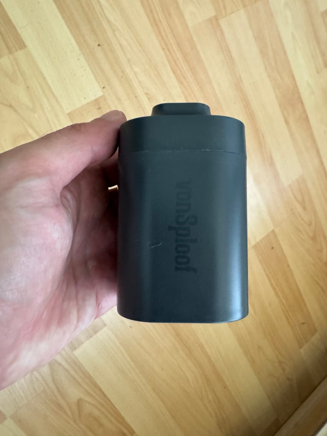 Customer photo review of 3-Pack vonSploof Replacement Filters with Optional Mesh