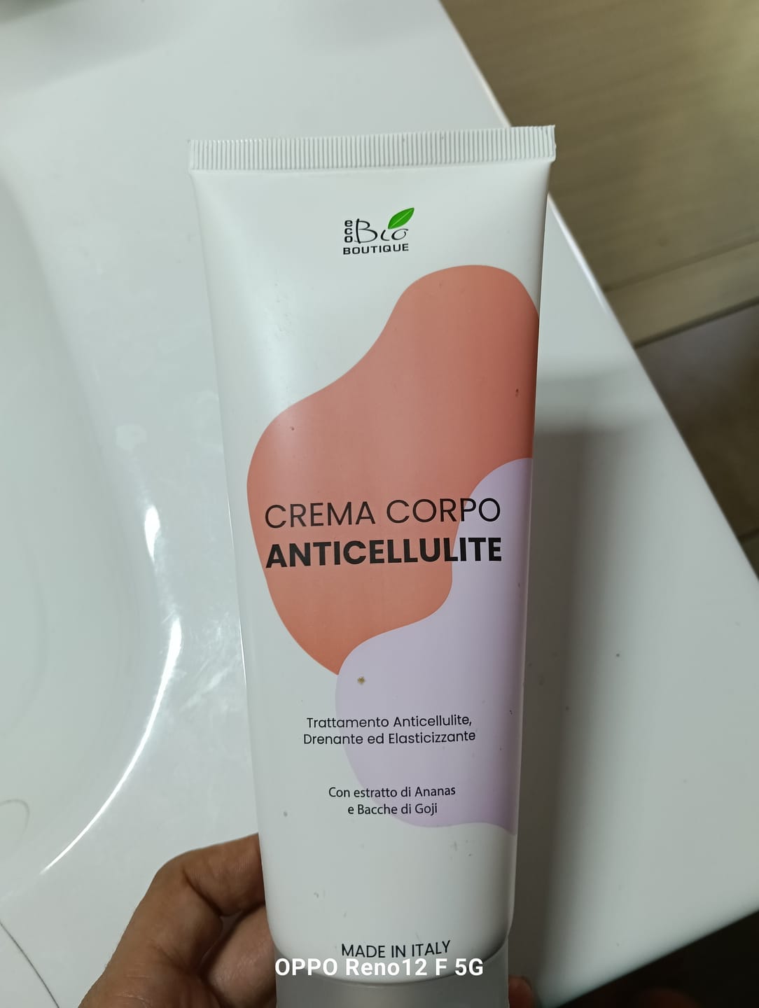 Customer photo review of Crema Corpo Anticellulite