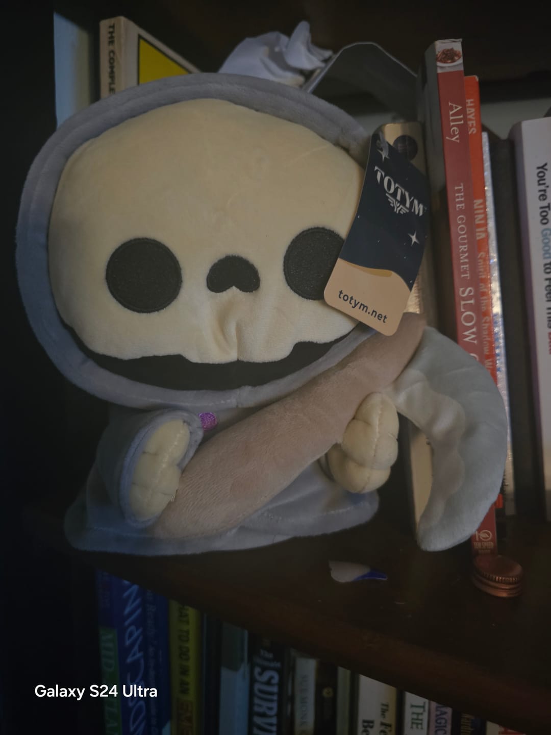 Customer photo review of 'Knox' the Grim Reaper 💀 | Plush