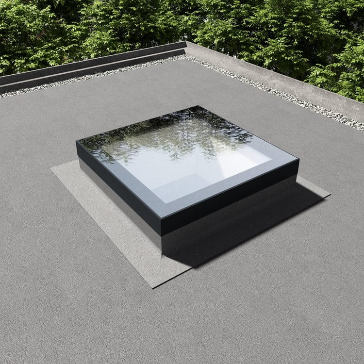 Customer photo review of Framed Fixed Flat Rooflight 500×500mm (internal size)