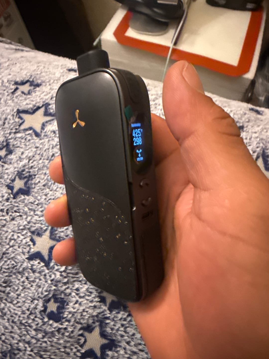Customer photo review of LEGACY PRO 2 | Herb & Wax Dual Use Vaporizer - Hybrid Heating, Replaceable Battery, Compact Design