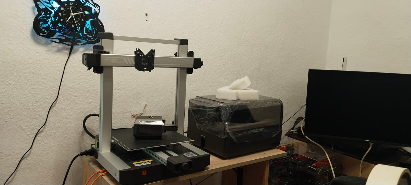 Customer photo review of Anycubic Kobra 3 V2 Combo