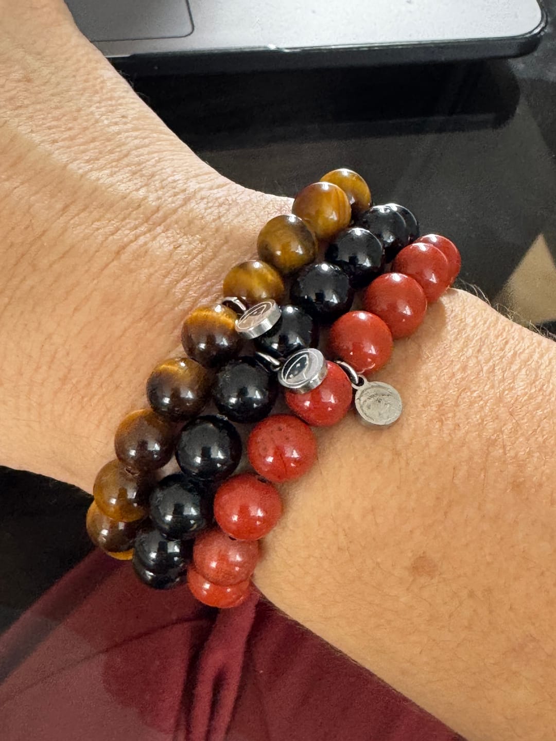 Customer photo review of Protection Bracelet Pack
