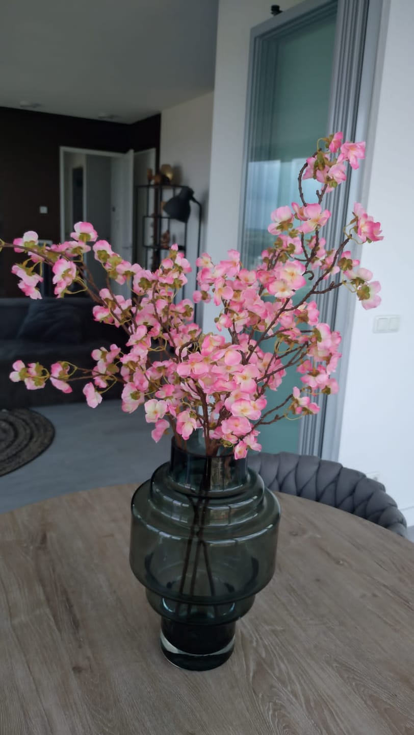Customer photo review of Zijden Bloesem - Fuchsia roze