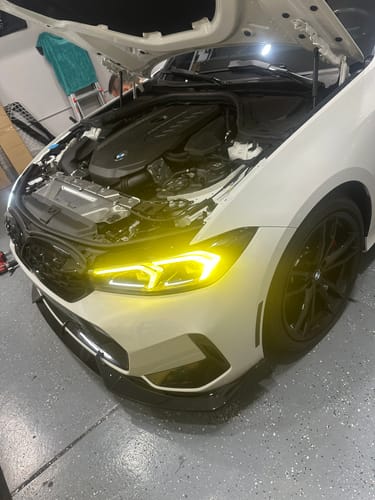 Customer photo review of BMW YELLOW DRL KIT