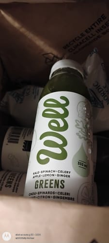 Customer photo review of WELL GREENS - 6 Pack