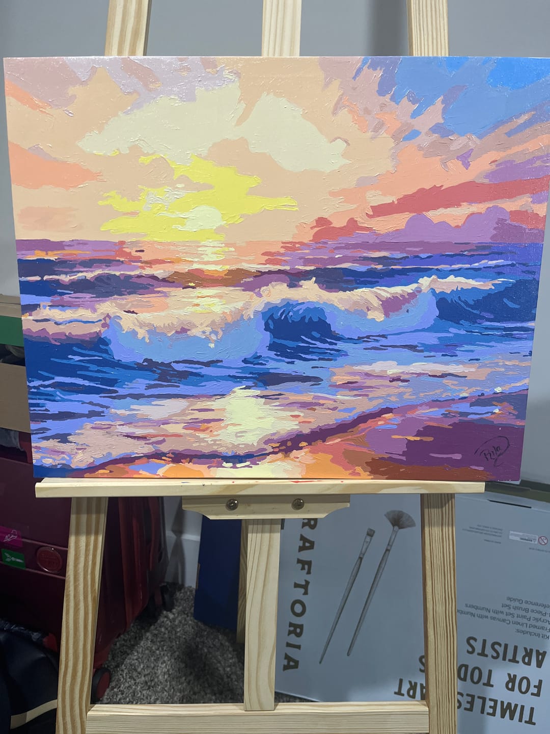 Customer photo review of Sunset Surf