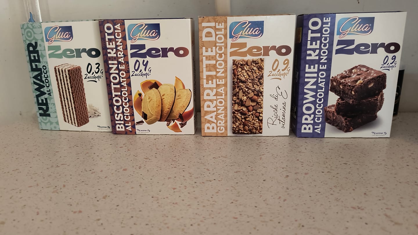 Customer photo review of Barrette di granola e nocciole