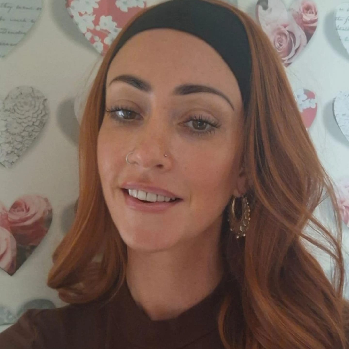 Customer photo review of The Headband Wig Perfect Wave
