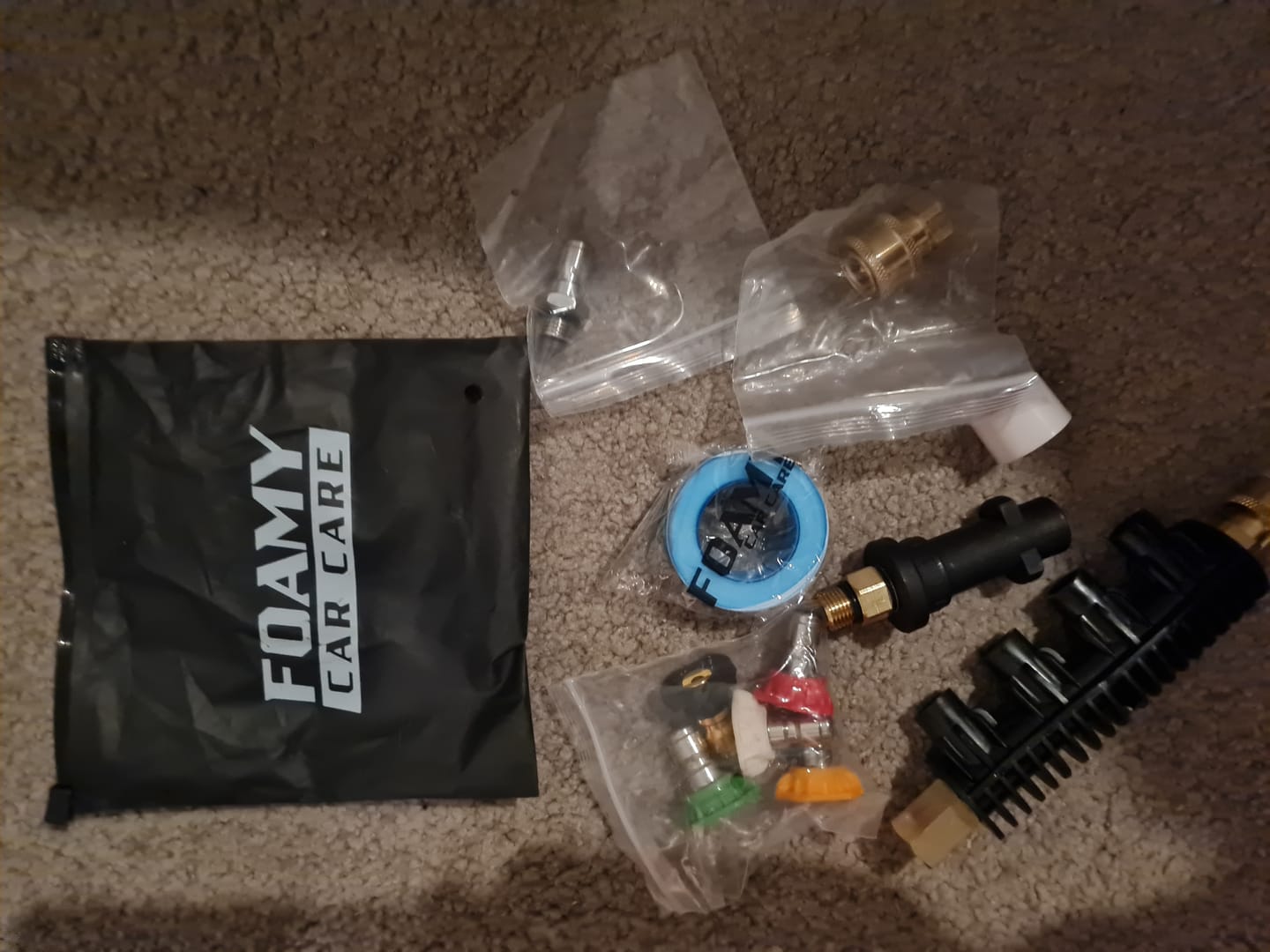 Customer photo review of Quick Connect Nozzle Kit