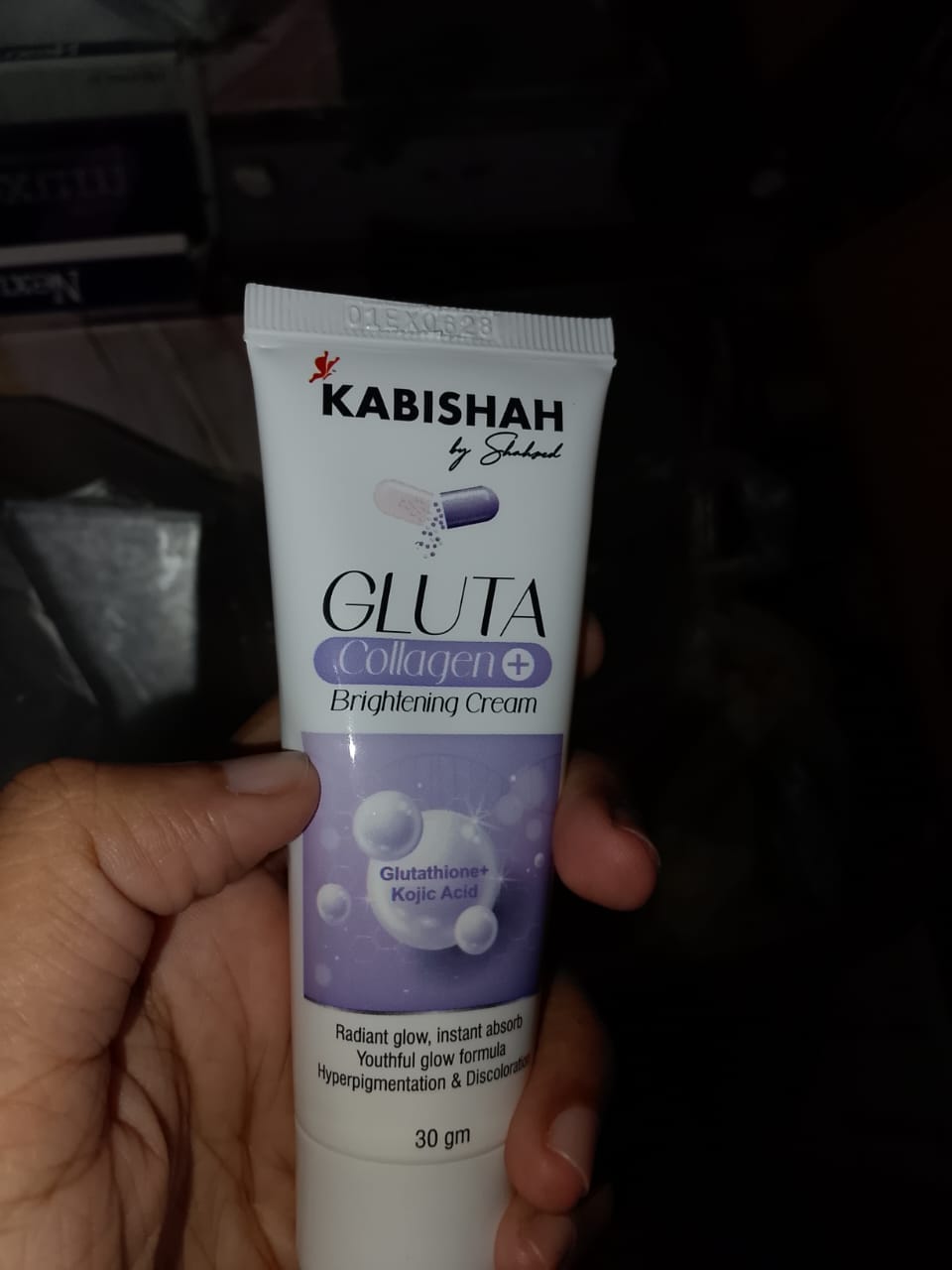Customer photo review of Gluta Collagen Brightening Cream