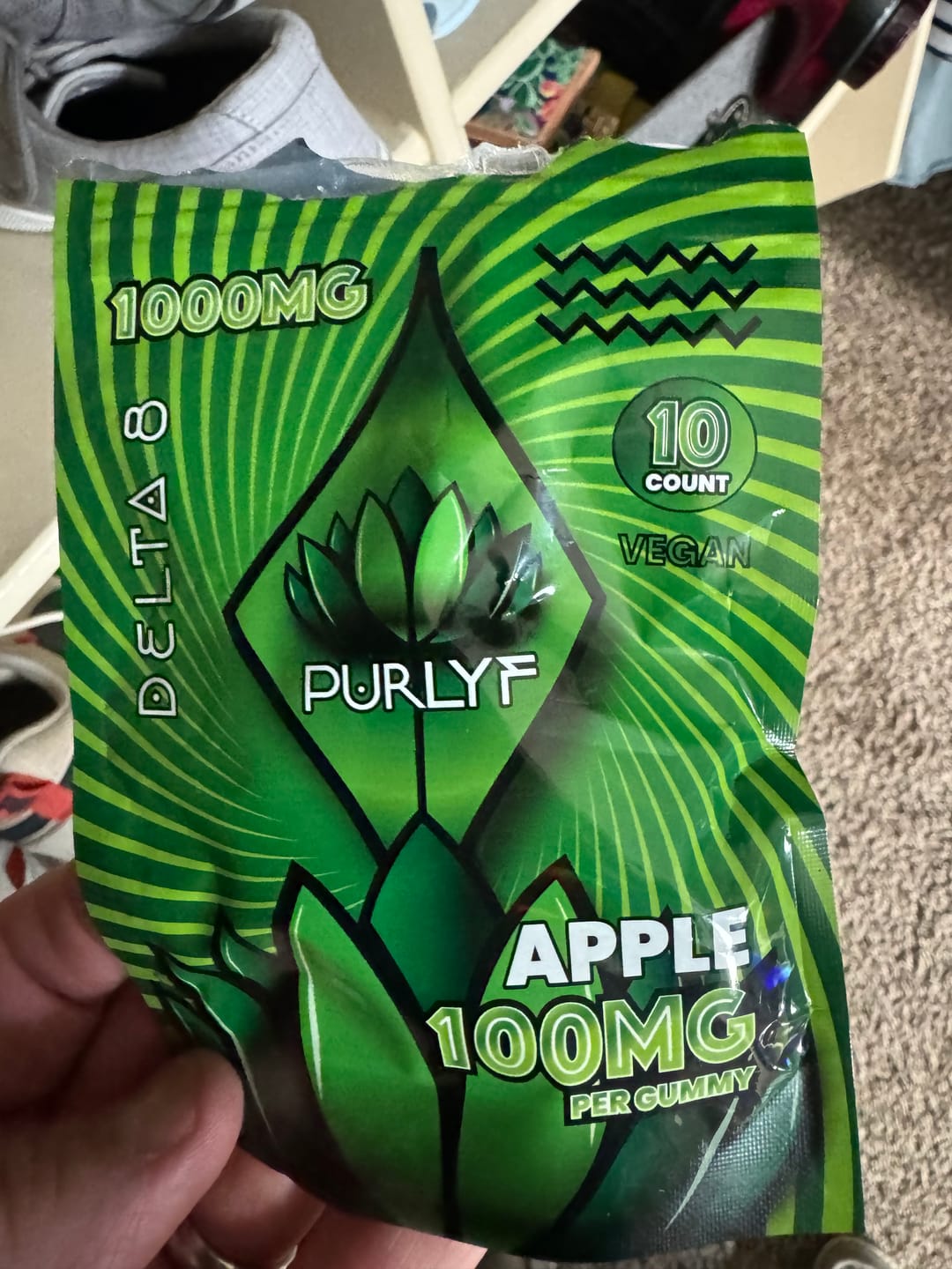 Customer photo review of Thrive Delta-9 Gummies