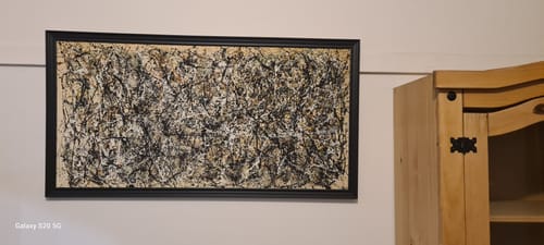 Customer photo review of Number 31, 1950 by Jackson Pollock