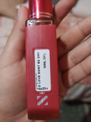 Customer photo review of Perfume Tendencia D LOVE DONT BE SHY zenz