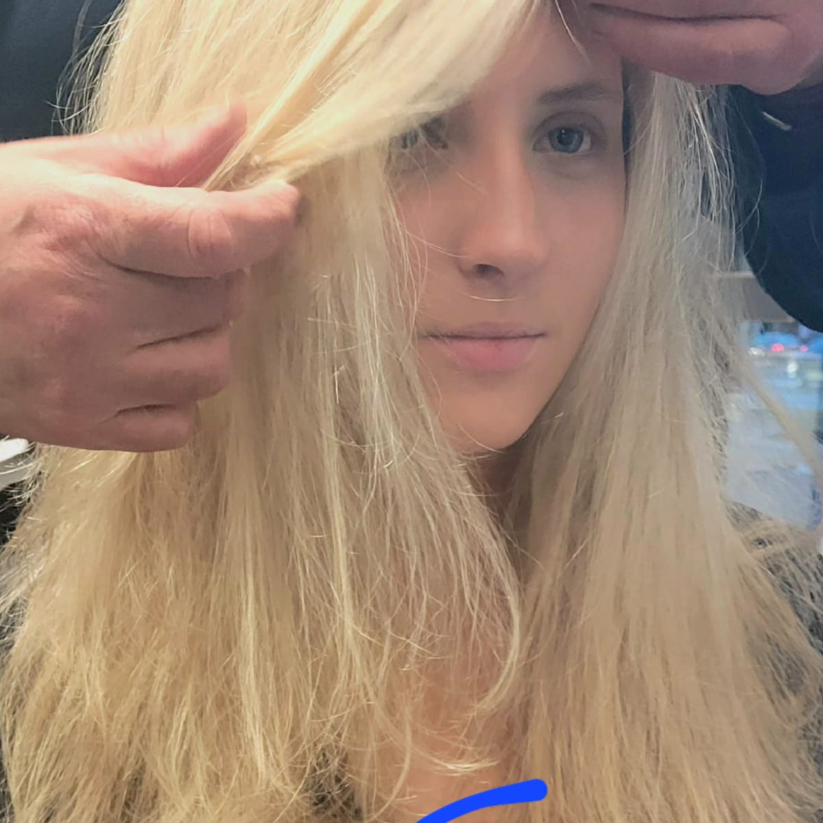 Customer photo review of Charcolite™ Cool Toning Anti-Brass Shampoo with Restorative BondPlex