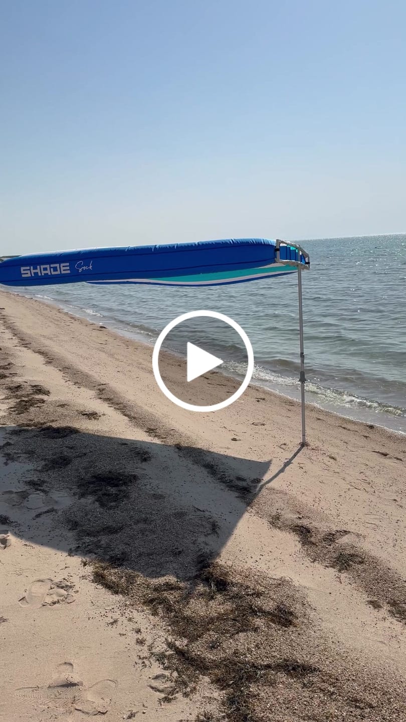 Customer video review of ShadeSock - Wind-Inflating, Silent Beach Shade