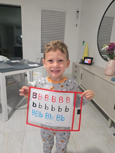 Customer photo review of The Kinder Prep Box- Monthly