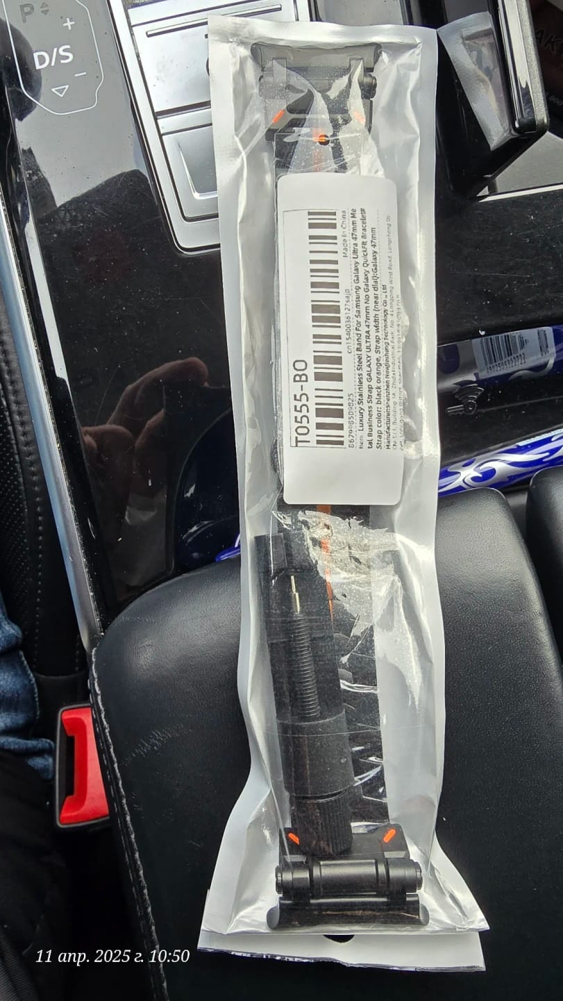 Customer photo review of Galaxy 8 Galaxy 8 Classic Stainless Steel Band - Polished
