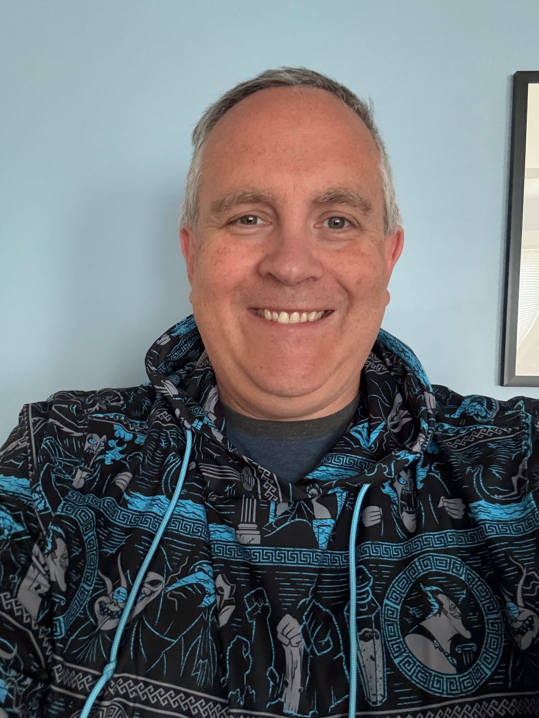 Customer photo review of Disney Villains "Hades Gonna Hate" – Performance Hoodie