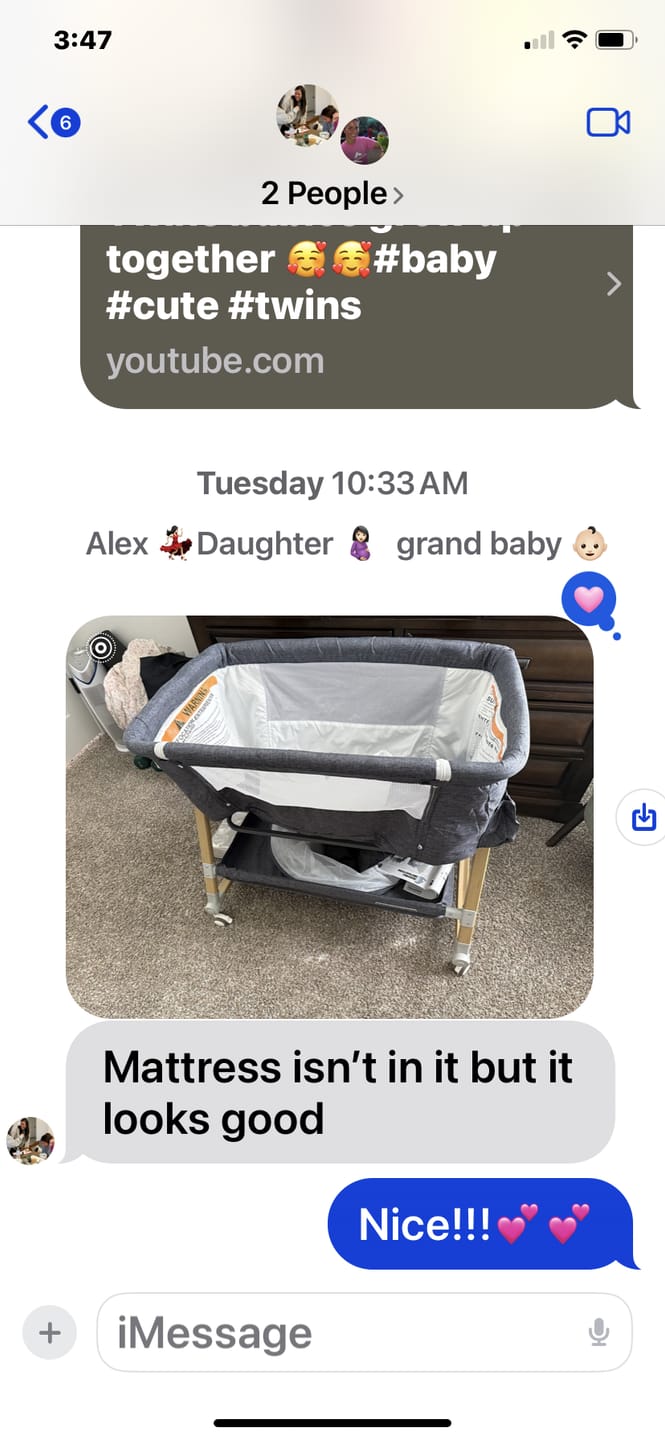Customer photo review of HARPPA Cuddly | 3-in-1 Baby Bassinet Bedside Sleeper with Mattress + Cover (No Sheet)