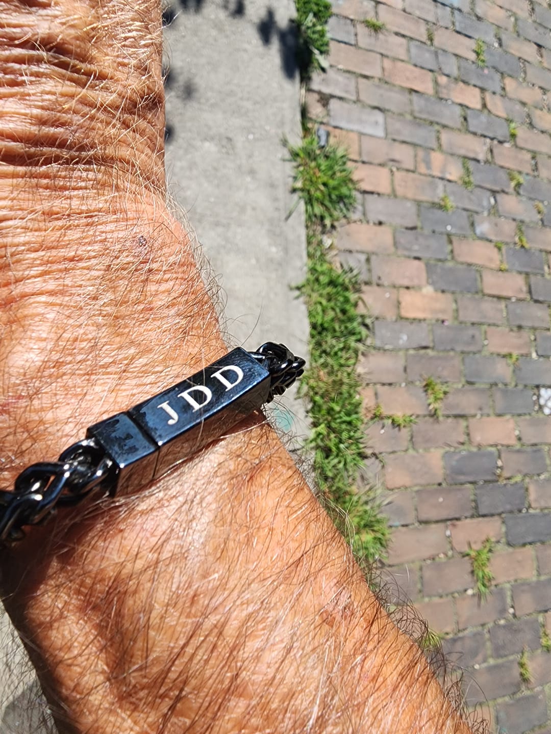 Customer photo review of Franco Link Bracelet | 6MM