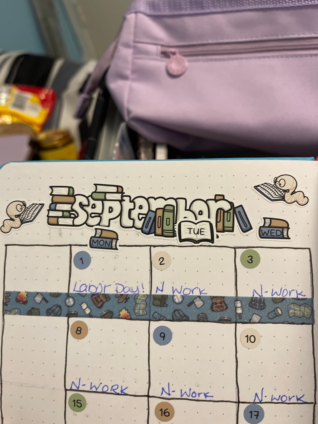 Customer photo review of Cozy Bookworm Journal Pack