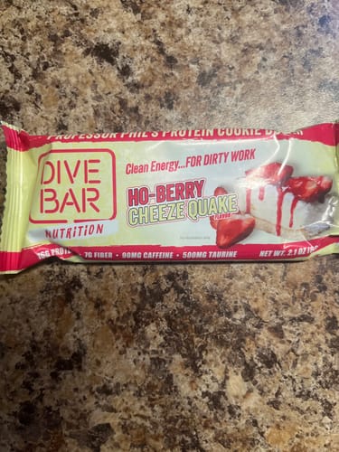 Customer photo review of Ho-Berry Cheezequake - 6 Bars