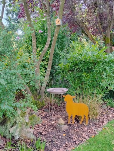 Customer photo review of Gartenstecker Schaf