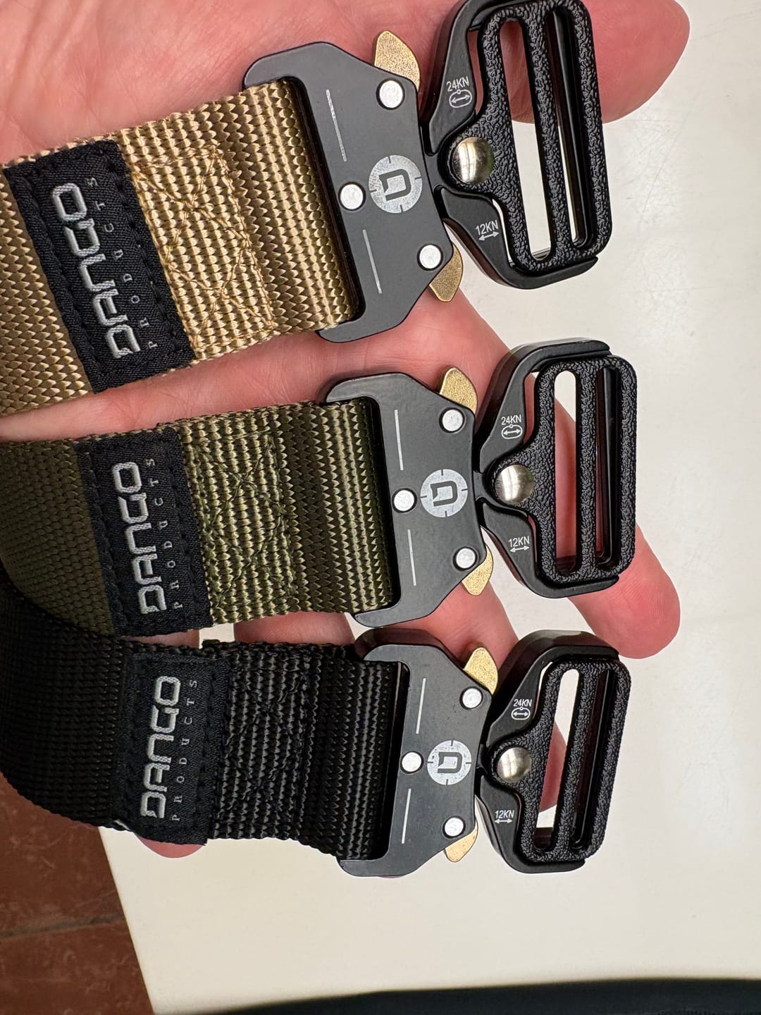 Customer photo review of DANGO SPEC-OPS BELT BUNDLE - ALL 3 COLORS
