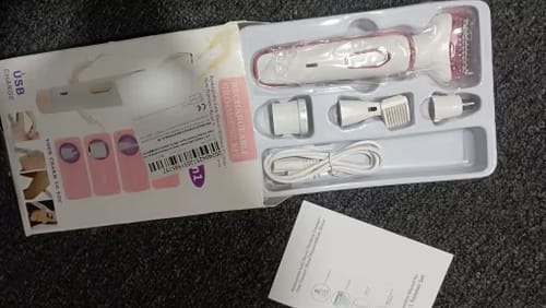Customer photo review of Lyonza Epilator Cordless