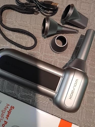 Customer photo review of Wolfbox MF100 Compressed Air Duster - Super Power Electric Compressed Air Duster