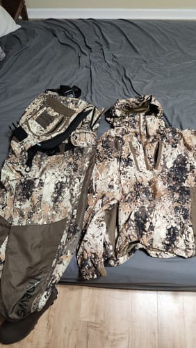 Customer photo review of FLASH SALE DeepWade Zipped Duck Waterfowl Hunting Breathable Chest Waders