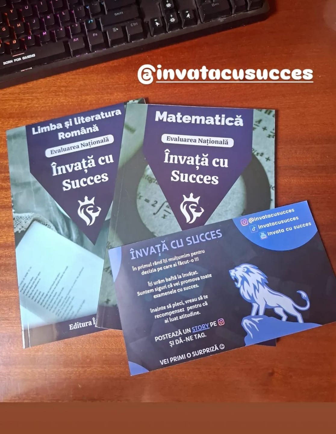 Customer photo review of Pachet Evaluare Naţională | Română  + Matematică